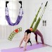 WAVATA Aerial Yoga Hammock, Yoga Swing, Trapezoidal Swing Set, Yoga Swing Nylon Anti-Gravity Hammock Sling Inversion for Yoga, Ballet, Pilates, Gymnastics, Flexibility Training (Purple)
