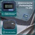 Technaxx Electronic Parking Disc TX-272, Automatic Digital Parking Meter for Car with Motion Sensor, Automatic Time Setting, Double Illuminated Displays, SOS Light, ECE License