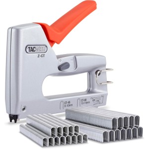 Tacwise 1763 Z-CT Duo Metal Cable Tacker with 4000 Staples, Uses CT-45 and CT-60 Staples