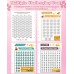 100 Envelope Saving Challenge, Budget Planner A5 Ring Binder with Challenge Tracker & Pre-Numbered Money Compartments, Budget Binder for Money Saving Challenge