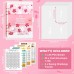 100 Envelope Saving Challenge, Budget Planner A5 Ring Binder with Challenge Tracker & Pre-Numbered Money Compartments, Budget Binder for Money Saving Challenge