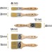 PENNELLIFICIO 2000 | Set of 5 Professional Paint Brushes, Universal Paint Brushes, Suitable for Varnishes and Paints, Walls, Wood, Metal, Brush Diameter 20/30/40/50/70 mm