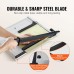VEVOR Paper Cutter Lever Cutter 381mm Max Cutting Width Manual Paper Cutter 16 Sheets Capacity with Protective Rail/Blade Lock for Cardboard/Cardboard, Paper Cutter