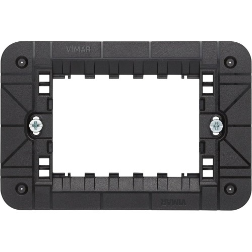 VIMAR 0R30613 LIENA Bracket 3 Modules with Screws for Triple Box 11.68 x 7.9 x 2.53 cm
