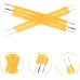 Ciieeo Pack of 100 Light Bulb Filament Parts for LED Light Bulbs The Apartment Appartment Hard LED Filament Hard Light Filament Flexible Accessories Silk Strips Diode