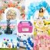 HXHWISE Electric Balloon Pump, Electric Balloon Pump 220 V 600 W Inflator Blower Balloon Pump, Double Nozzle Inflator Blower Portable Pump for Parties, Weddings, Birthday Decoration