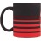 Официален продукт на AC Milan Керамична чаша Идеална чаша за кафе и чай 0,3 л Черно/червено