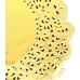 Mozeat Lens Cake Topper, Round Gold Paper Doilies, Pack of 100, 7.5 Inch Paper Tables, ETS Lace Paper Doilies, Decorative Doily for Dining Table, Cake, Dessert, Party, Wedding, Tableware, Christmas