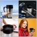 Dimono Coffee-2-go Stainless Steel Thermal Mug, Insulated Mug, Leak-Proof Coffee Mug, Reusable Mug, 400 ml