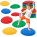 Pack of 8 Balance Stones for Children to Promote Balance, Motor Skills & Coordination, Non-Slip Balance Stones for Indoor and Outdoor Use for Schools, Nurseries & Therapy Centres