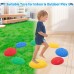Pack of 8 Balance Stones for Children to Promote Balance, Motor Skills & Coordination, Non-Slip Balance Stones for Indoor and Outdoor Use for Schools, Nurseries & Therapy Centres