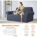 GRIFEMA High Stretch Sofa Cover 2 Seater Sofa Throw Jacquard Elastic Sofa Cover for Living Room Protector for Dogs Pets Grey