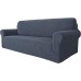 GRIFEMA High Stretch Sofa Cover 3 Seater Sofa Throw Jacquard Elastic Sofa Cover for Living Room Protector for Dogs Pets Grey