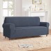 GRIFEMA High Stretch Sofa Cover 3 Seater Sofa Throw Jacquard Elastic Sofa Cover for Living Room Protector for Dogs Pets Grey