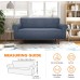 GRIFEMA High Stretch Sofa Cover 3 Seater Sofa Throw Jacquard Elastic Sofa Cover for Living Room Protector for Dogs Pets Grey