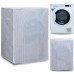 moorg Indoor Washing Machine Cover Water Resistant with Zip Dust Cover 62 x 58 x 85 cm Polyester Nylon Lined Water Resistant