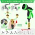 Flexible Garden Hose 15 m 50 ft, Garden Hose Flexible with 10 Spray Patterns, Water Hose Stretchable 1/2 Inch 3/4 Inch Adapter, Kink-Free Flexible Hose Garden Hose for Garden Pet Car Wash