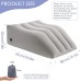 LeFeirr Vein Cushion, Leg Elevation Pillow, Inflatable Wedge Pillow for Sleeping, Positioning Pillow for Legs, Wedge Cushion Legs for Improving Sleep and Circulatory System