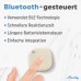 Shelly Blu Button Tough Ivory - Smart Scene Bluetooth Button, Home Automation, IP54 Certified, Long Range (10-30 m), Multi-Click Activation, Gateway Required, BTHome Protocol