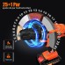 Cordless Drill 21V Electric Screwdriver with 45Nm 25+1 Torque Settings 29 Pieces Accessories LED Light Drill Set with Safety Lock with Carry Case (Orange)