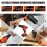 Cordless Drill 21V Electric Screwdriver with 45Nm 25+1 Torque Settings 29 Pieces Accessories LED Light Drill Set with Safety Lock with Carry Case (Orange)