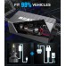 BEAMFLY H7 LED Car Bulbs 130W 28000LM 6000K White Lights 600% Conversion Kit for Car Halogen Headlights, High or Low Beam 12 V, Thick Copper Tube, LED Lamp Lights, 2 Pieces