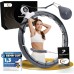 PRACHTKÖRPER Smart Hula Hoop Quiet for Adults and Beginners with Weight Ball and Counter - Fitness, Weight Loss - Hula Hoop for Weight Loss - Hullahub Hoop - Hula Hoop - Hoola Hoop