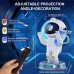 Astronaut Projection Lamp LED Space Night Sky Light Projector Lamp with Timer & Remote Control Starry Sky Projector Adjustable Brightness & Speed 360° Rotation for Children and Adults