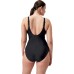 Speedo Women's Shaping Cross Knot Swimsuit, Shapewear, Swimwear for Beach and Holiday Swimwear