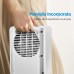 Midea NT20-22E Vertical Fan Heater, 3 Power Levels, 2000W, Electric Heater, Low Power Consumption, Low Noise Ceramic, Anti-Drip Protection, Room Thermostat, White
