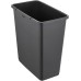 keeeper Premium Soft Touch Flip Top Waste Bin 25 Litre 39.5 x 24 x 47.5 cm Magne, Grey (Graphite)