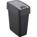 keeeper Premium Soft Touch Flip Lid Waste Bin 10 Litre 29.5 x 18 x 36.5 cm Magne, Grey (Graphite)