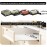 Famhap Pack of 4 Spice Rack for Drawers, Spice Drawer Insert, 4 Tier Drawer Organiser System, Organiser for Kitchen, Worktop, Cabinet, Shelf, Black