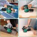 HYCHIKA 450 W Random Orbital Sander 125 mm, 6 Speeds 6000-12000OPM, Efficient Dust Collection System, with 20 Pieces 8-Hole Sandpaper, Ideal for Sanding Metal, Wood etc