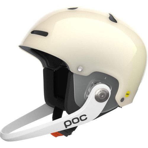 POC Artic SL MIPS Ski and Slalom Helmet with Additional Protection Areas for Maximum Protection and Comfort and a Fully Adjustable and Removable Chin Bar