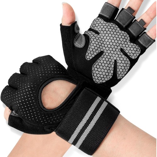 KUOGAS Fitness gloves, training gloves, men, can be used on bodybuilding, cycling, gym, strength training, sports gloves for men and women