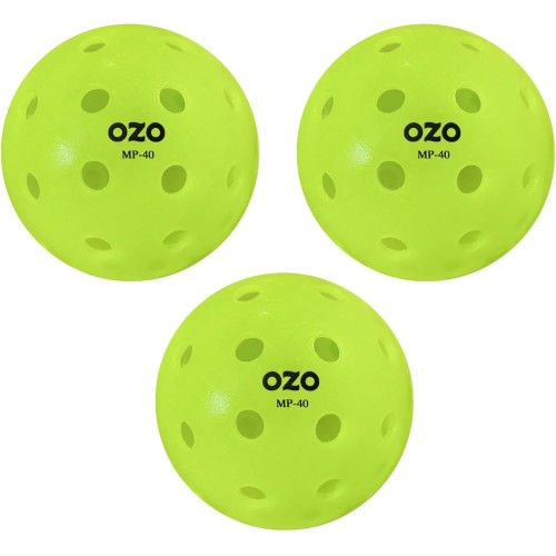 OZO Pickleball Set Outdoor-Bälle 40 Löchern