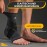 NativoDex Ankle Brace - Adjustable Ankle Support for Plantar Fasciitis & Achilles Tendon - Stabilisation & Protection - Breathable Orthopedic Foot Support for Both Feet