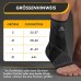 NativoDex Ankle Brace - Adjustable Ankle Support for Plantar Fasciitis & Achilles Tendon - Stabilisation & Protection - Breathable Orthopedic Foot Support for Both Feet