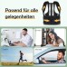 Back Support Belt Back Straightener Posture Corrector Women: Adjustable Posture Correction Strap for Men - Breathable Back Posture Corrector - Adjustable Straight Posture Trainer Black L