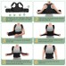 Back Support Belt Back Straightener Posture Corrector Women: Adjustable Posture Correction Strap for Men - Breathable Back Posture Corrector - Adjustable Straight Posture Trainer Black L