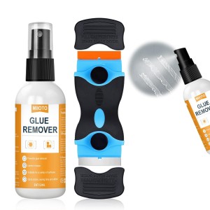 Miioto Sticker Remover, Superglue Remover, Adhesive Residue Remover, Window Frame, Adhesive Remover, Extra Strong Vignettes Remover, Removes Stickers from Almost Any Surface 50 ml