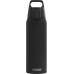 SIGG - Insulated Water Bottle - Shield Therm One Black Carbonated Drinks - Leak-proof - Dishwasher Safe - BPA Free - 90% Recycled Stainless Steel - Black - 0.75L