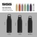 SIGG - Insulated Water Bottle - Shield Therm One Black Carbonated Drinks - Leak-proof - Dishwasher Safe - BPA Free - 90% Recycled Stainless Steel - Black - 0.75L