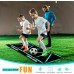 YAOZUP Fußballmatte, 60x90cm Fussball Matte Ballkontrolle, Fußball Schritt Trainingsmatte, Fussball Trainingszubehör, Ballkontrolle Trainingsmatte, rutschfeste Fussballmatte Training