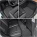 ECOZEN Floor Mats for Tesla Model Y 2021-2024 3D All-Weather TPE Car Floor Mats Non-Slip Car Rubber Mats Environmentally Friendly No Odour High Fit No Odour Model Y Accessories 2021 2022 2023 2024