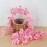 JDCMEI Pack of 2 Artificial Cherry Blossom Garland, Flower Vine, 1.8 m Artificial Flower, Cherry Blossom Garland, Flower Garland, Silk Flowers Garland Decoration for Home, Wall, Wedding, Party, Arch