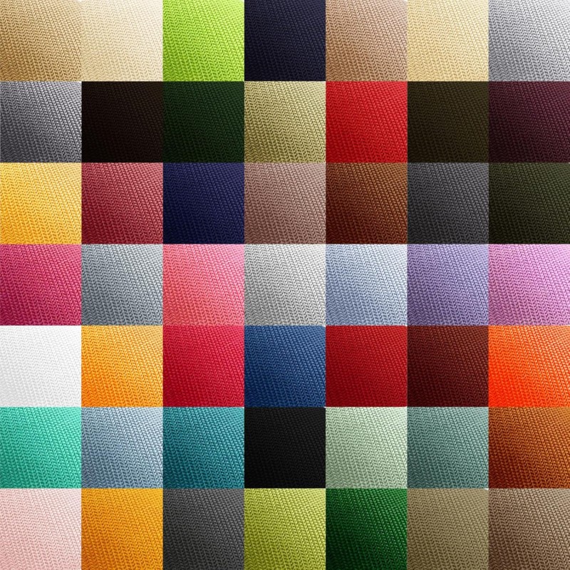 Webbing Strap PP 2 m 5 m 10 m 50 m 50 m 50 m Width 10 mm 15 mm 20 mm 25 mm 30 mm 40 mm 50 mm Bag Strap Ideal for DIY Projects, Crafts Outdoor (580) Black, 25 mm x 5 m