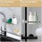 ZeJlo Shower Shelf without Drilling, Soap Holder Shower, Rustproof Shower Shelf for Shower Rail, Sink Organiser for Tap Kitchen
