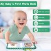 Aolso Baby Photo Album, Memory Book, Baby Memory Book, Soft Fabric Photo Book for Newborns, Toddlers and Kids, My First Photo Book for Family Newborns (Dinosaur)